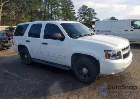 2009 Chevrolet Tahoe Police from USA, damaged, VIN 1GNEC03059R269555